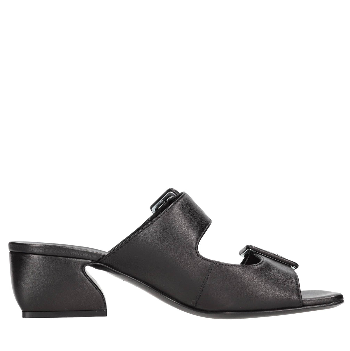 Mules in pelle 