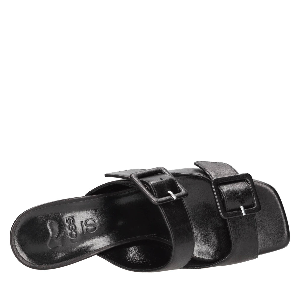 Mules in pelle 