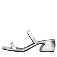 Mules in pelle 