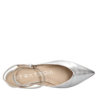 Ballerine slingback in pelle 