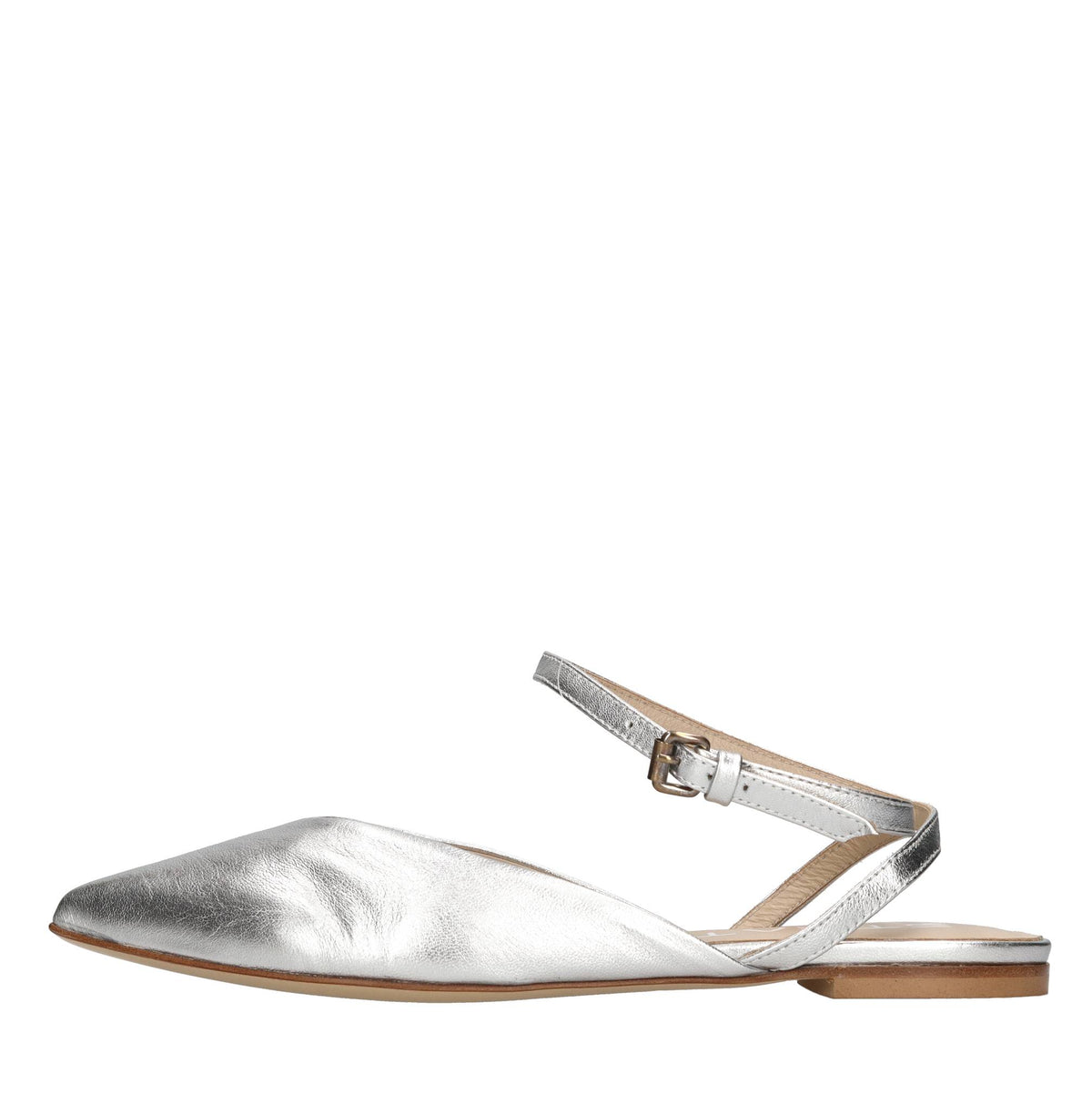 Ballerine slingback in pelle 