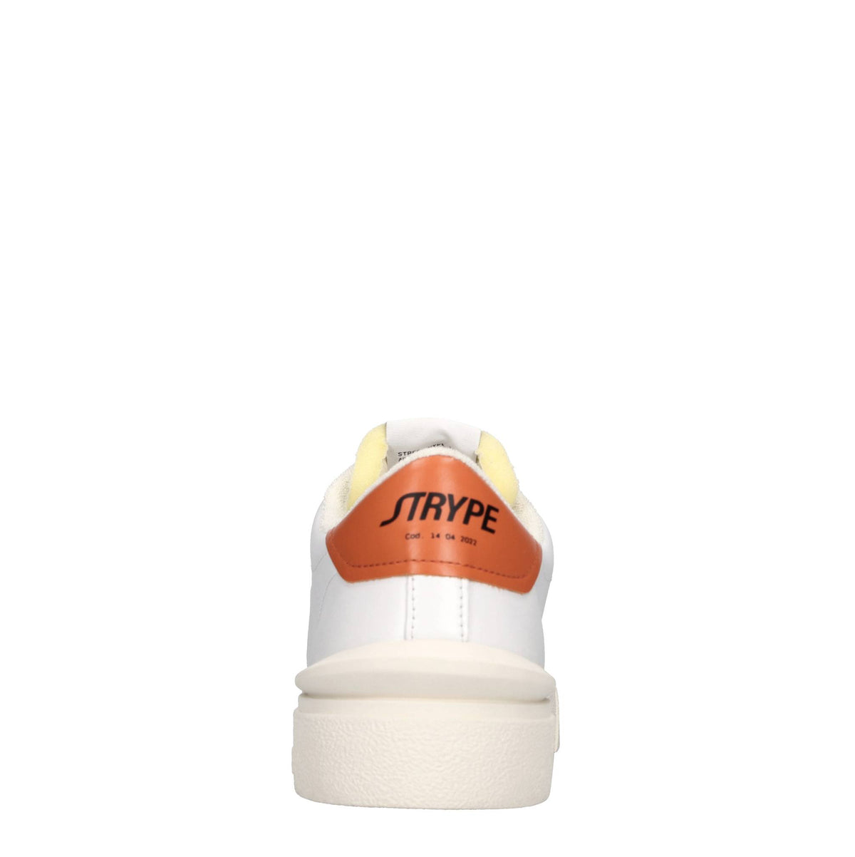 Sneakers in pelle e tessuto 