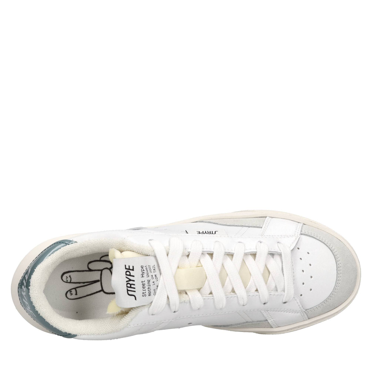 Sneakers in pelle e camoscio 