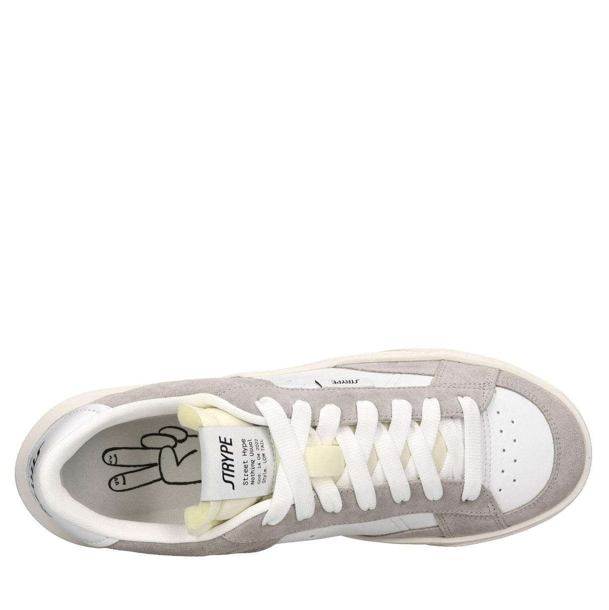 Sneakers in pelle e camoscio 