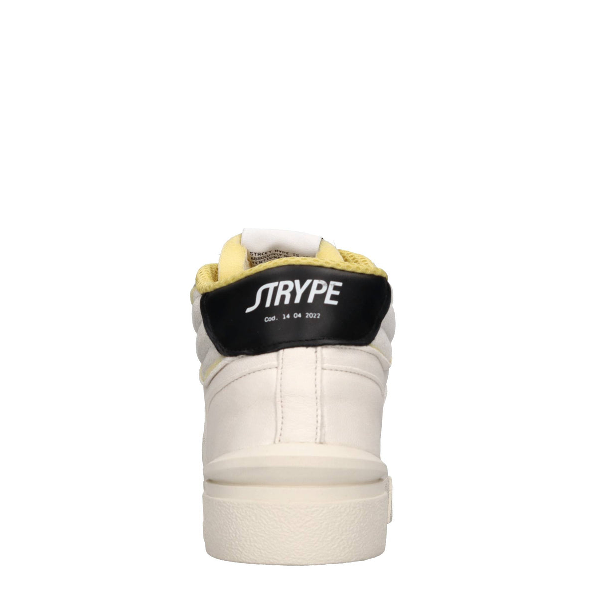 Sneakers in pelle e tessuto 