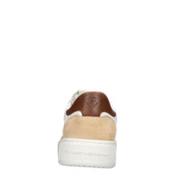 Sneakers in pelle e rafia 