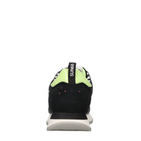 Sneakers in camoscio pelle e tessuto 