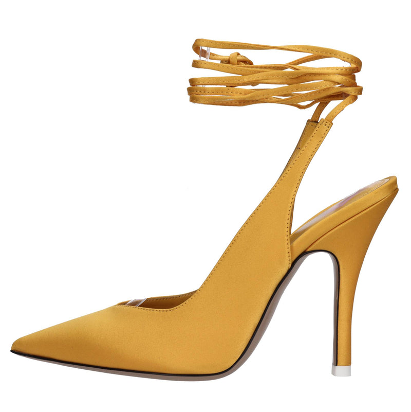 Décolleté slingback Venus in raso 