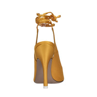 Décolleté slingback Venus in raso 