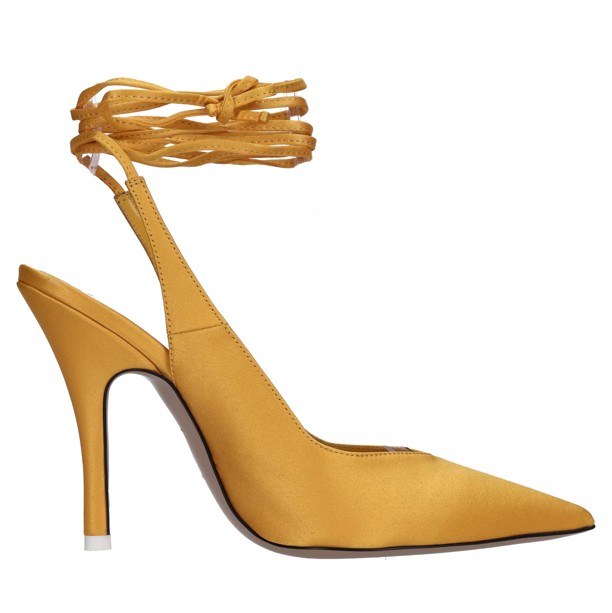 Décolleté slingback Venus in raso 