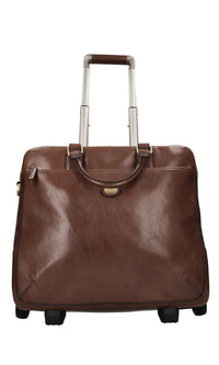 Trolley in pelle 