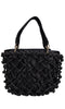 THEMOIRè Borsa in ecopelle e strass modello Kobo Knots