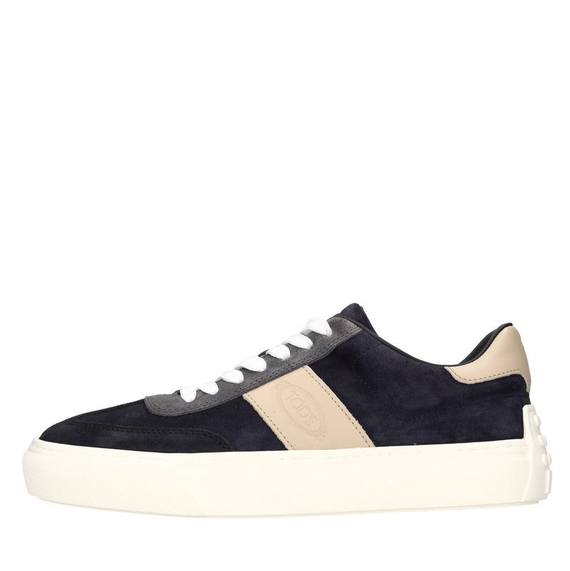 Sneakers in pelle e camoscio 