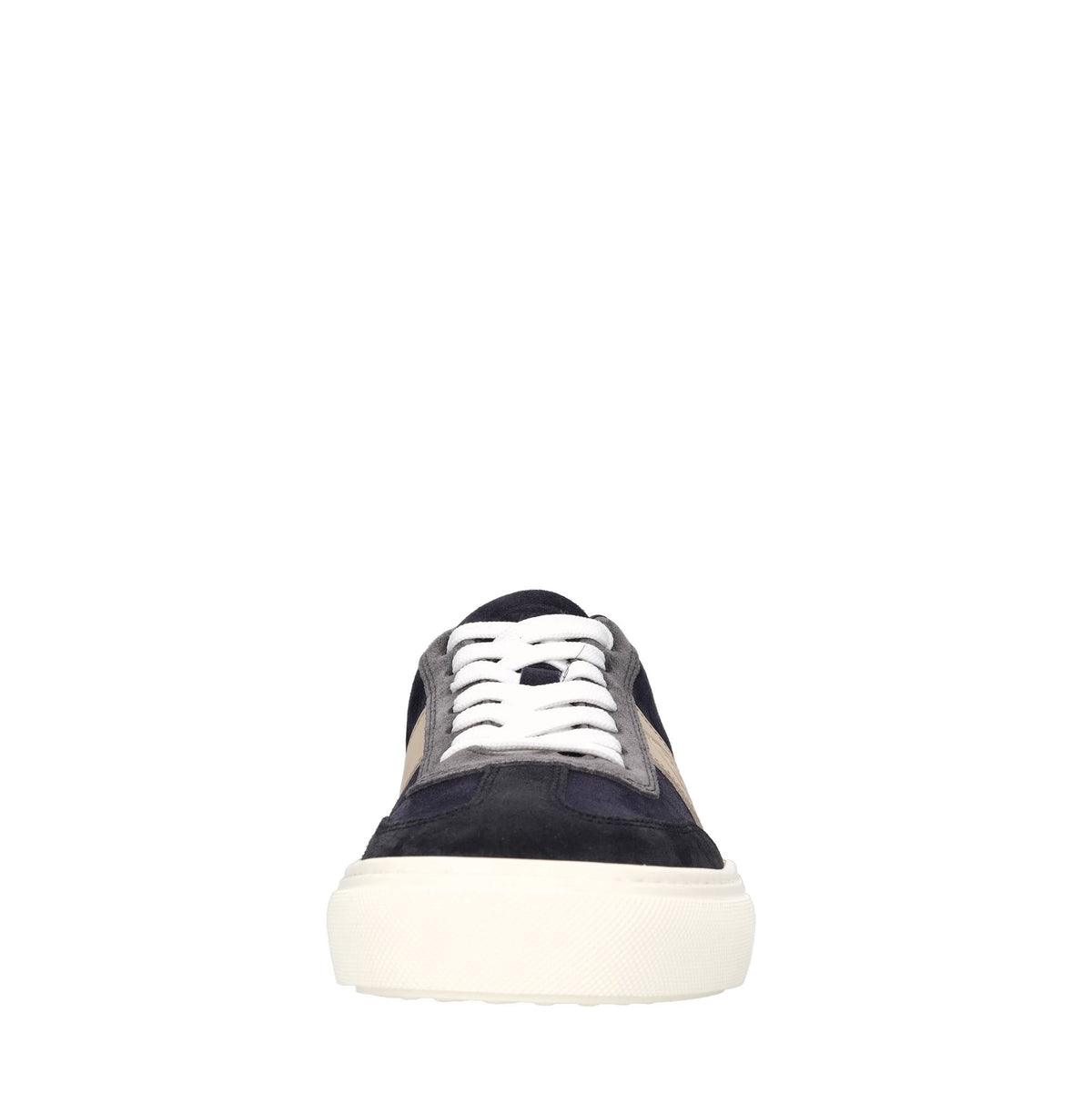 Sneakers in pelle e camoscio 