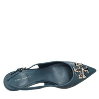 Décoletté slingback in pelle 