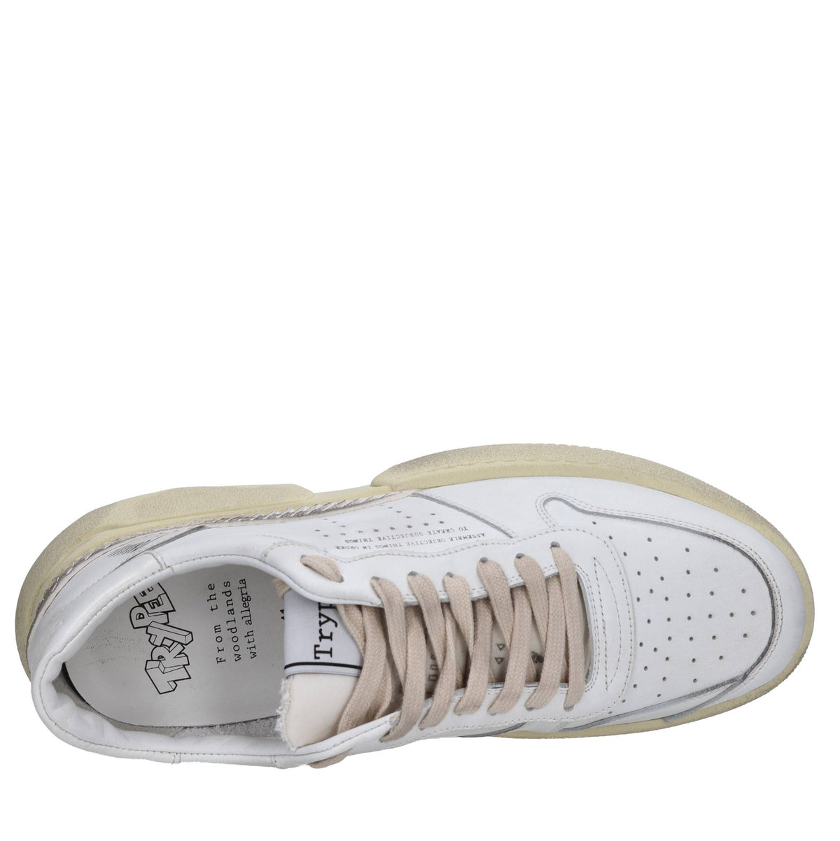Sneakers in pelle 