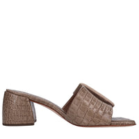 Mules in pelle 