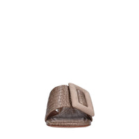Mules in pelle 