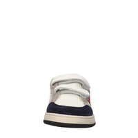 Sneakers in pelle e camoscio 