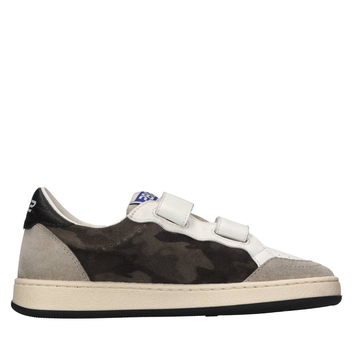 Sneakers in pelle e camoscio 