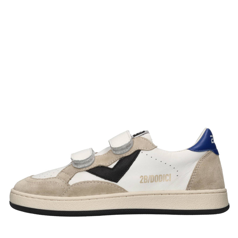 Sneakers in pelle e camoscio 