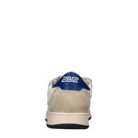 Sneakers in pelle e camoscio 