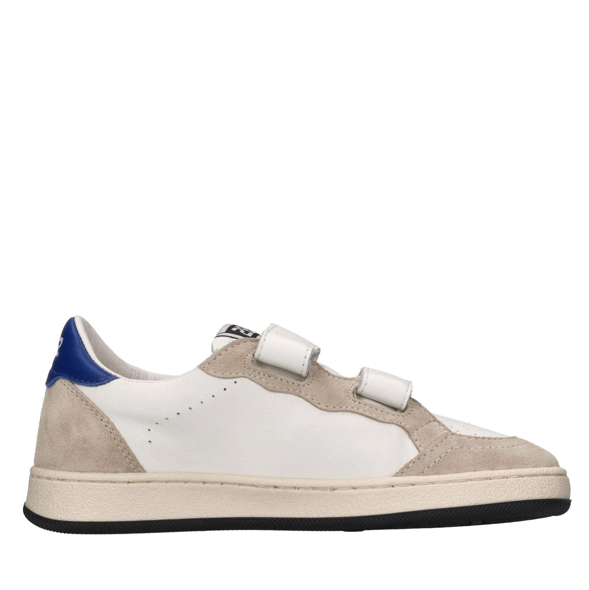 Sneakers in pelle e camoscio 