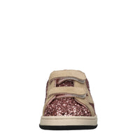 Sneakers in camoscio e glitter 