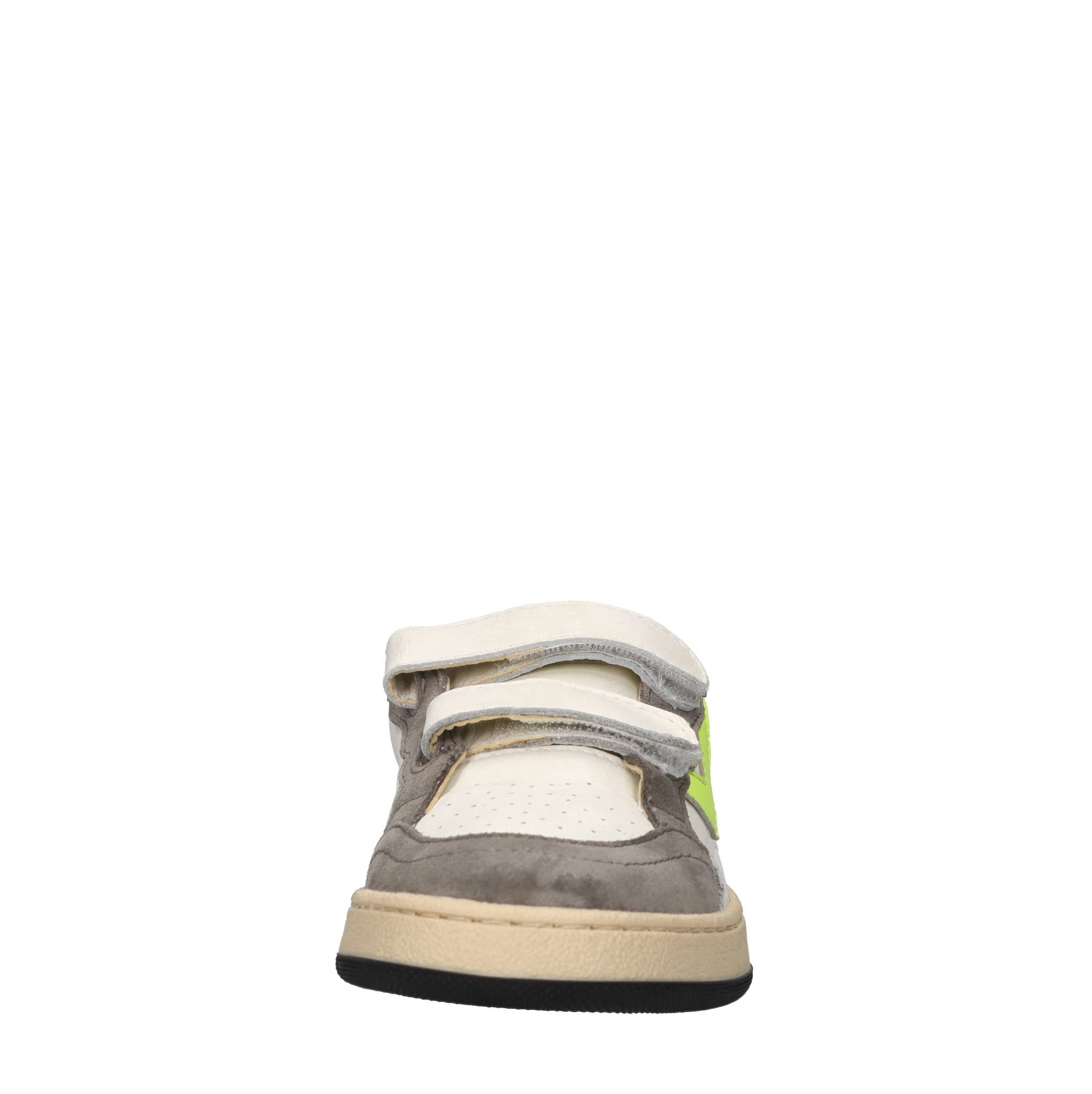 Sneakers in pelle e camoscio 