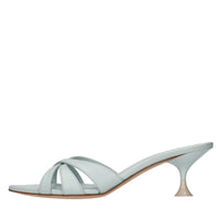 Mules in pelle 