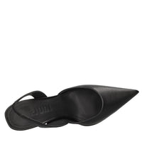 Décolléte slingback in pelle 