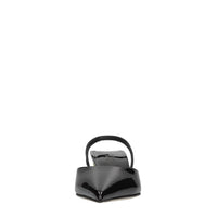 Décolléte slingback in vernice 