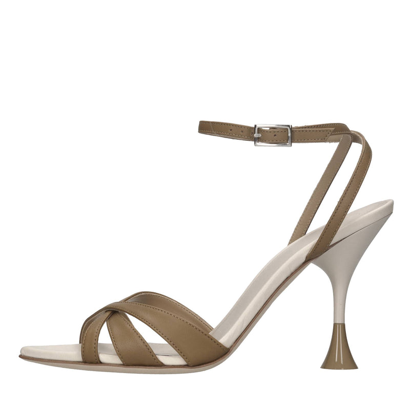 Sandali in pelle 