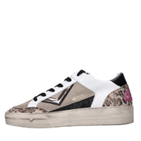 Sneakers in pelle e camoscio 