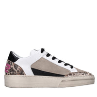 Sneakers in pelle e camoscio 