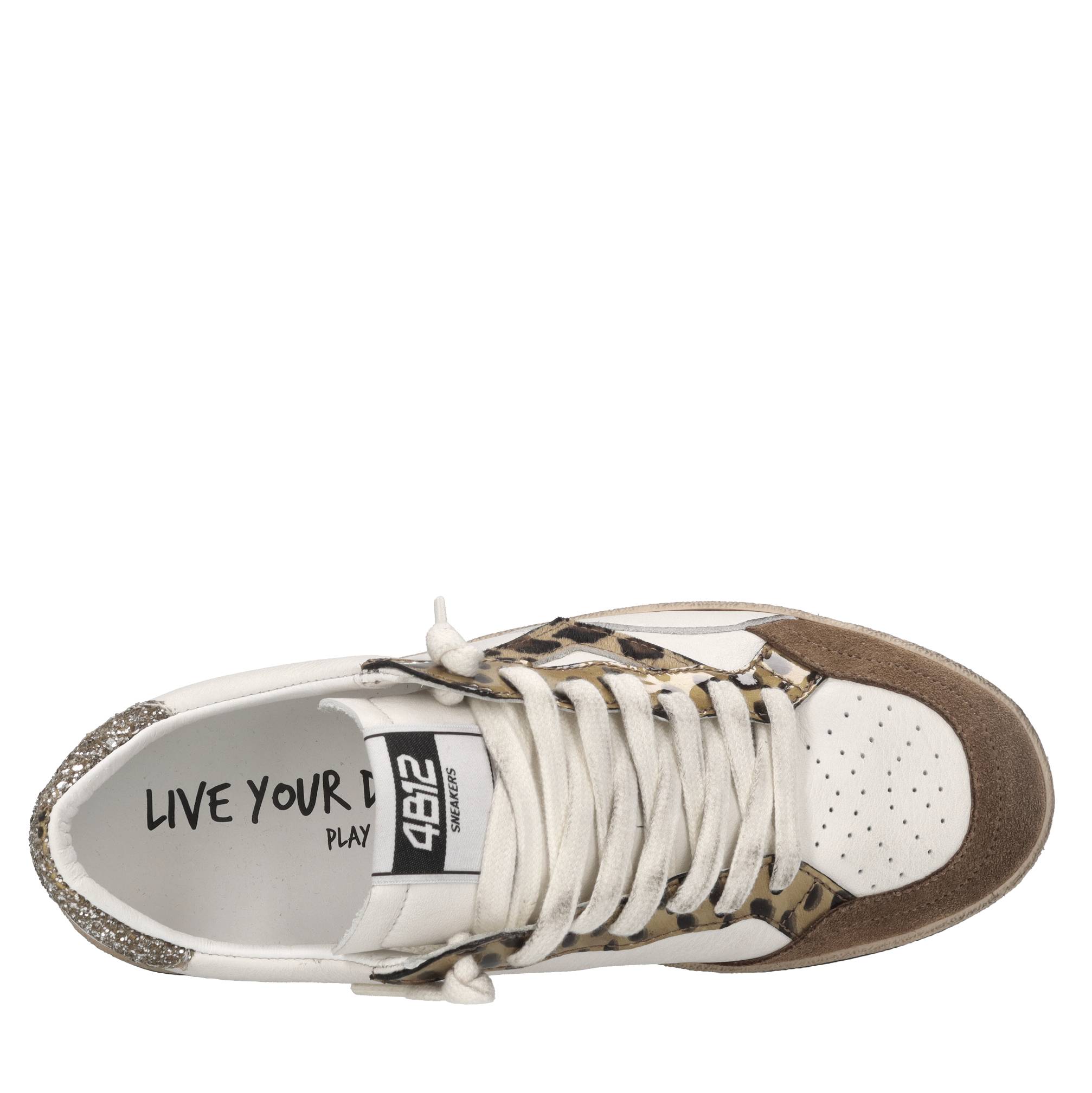 Sneakers in pelle 