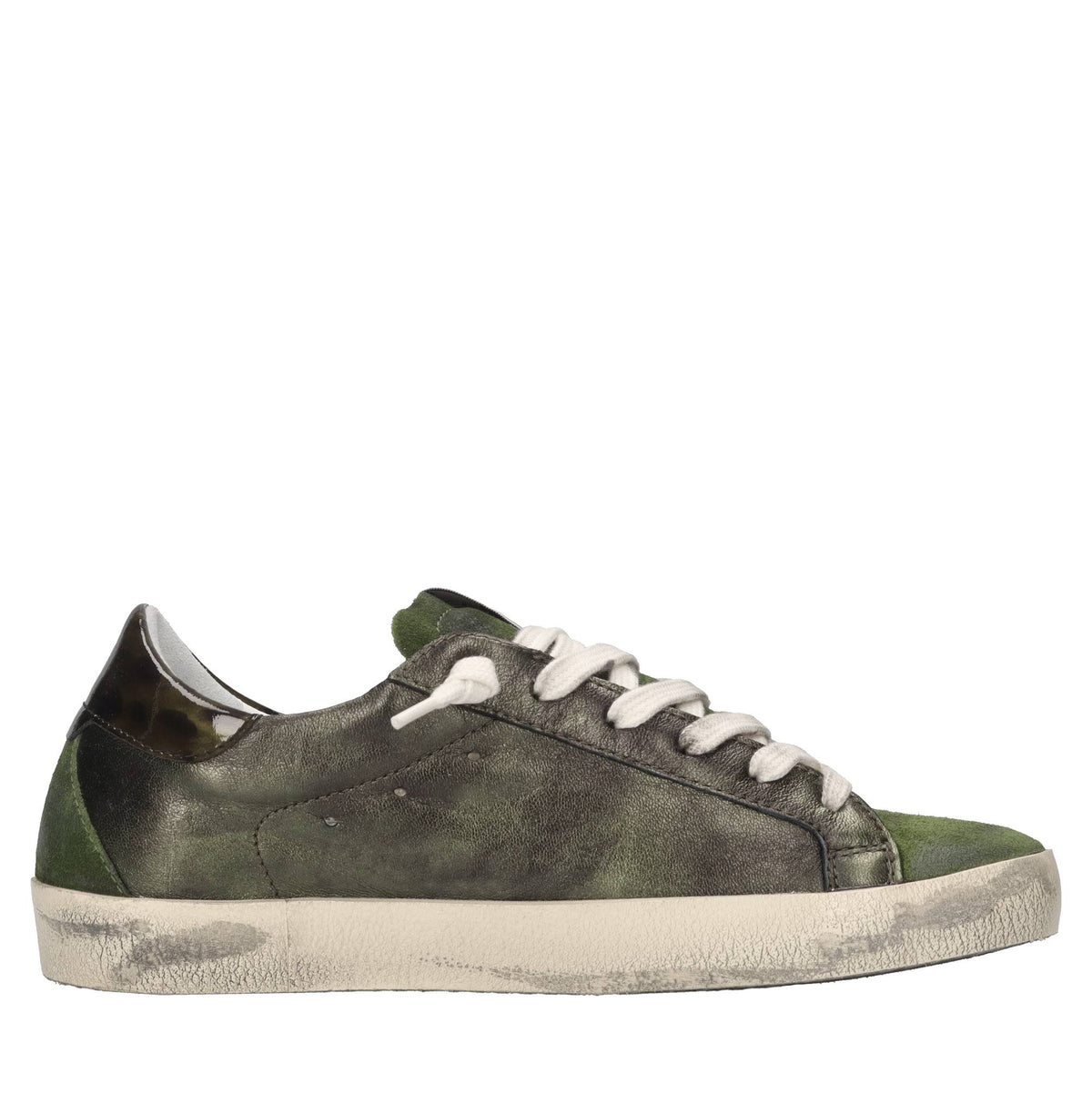 Sneakers in pelle 