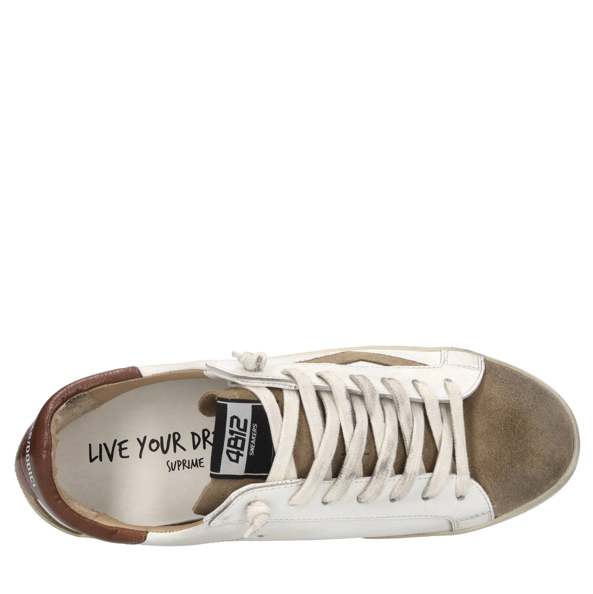 Sneakers in pelle 