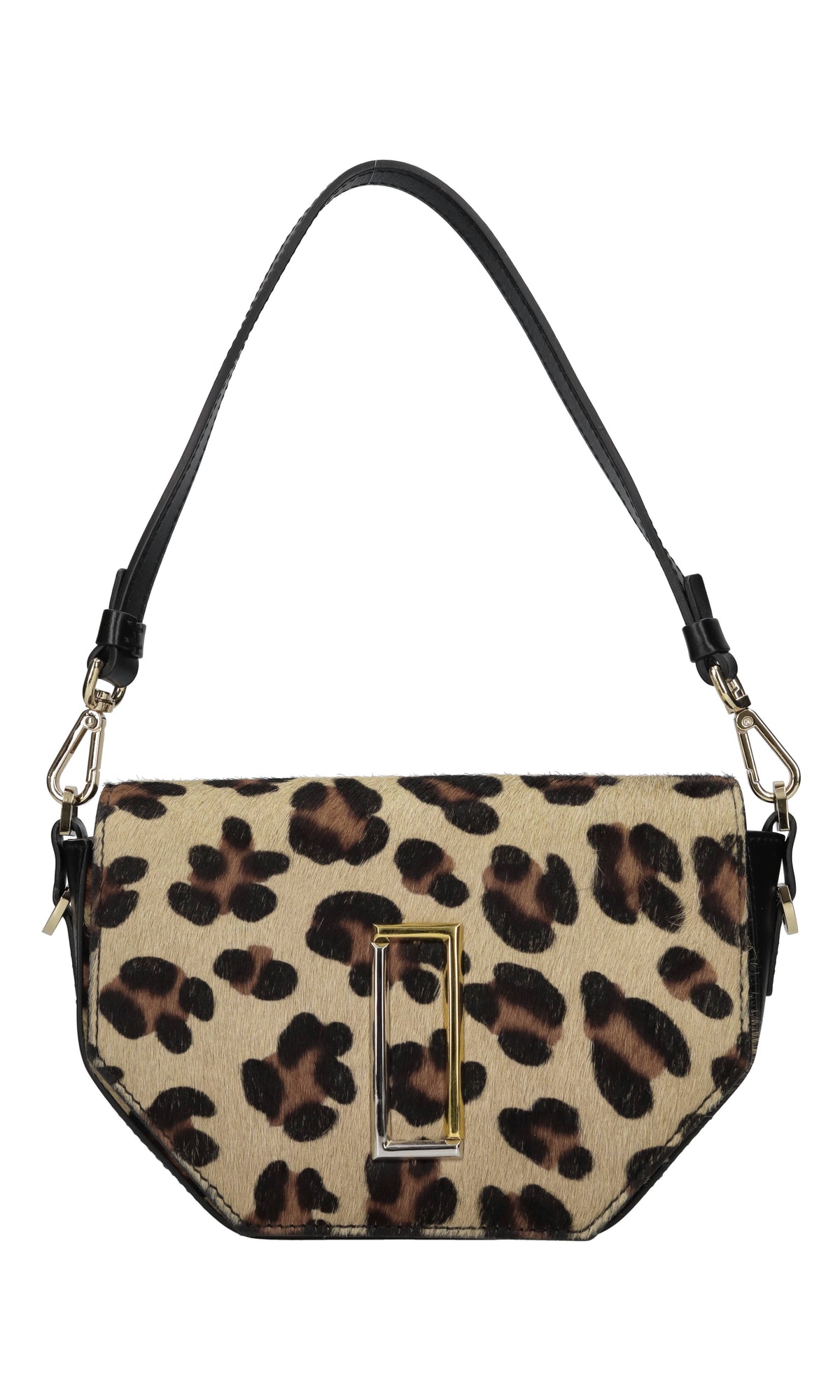 Borsa in pelle e cavallino 