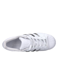 Sneakers in pelle,ecopelle e strass 