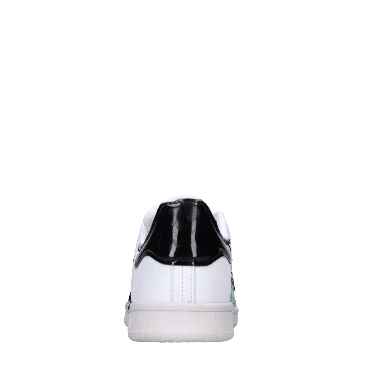 Sneakers in ecopelle, tessuto e paillettes 