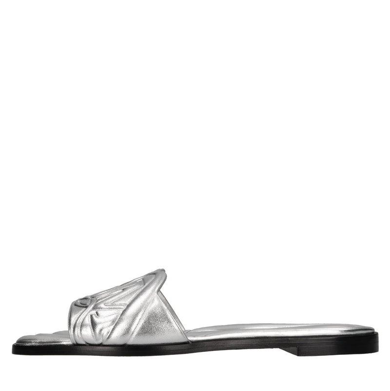 Mules in pelle 