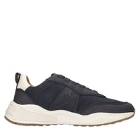 Sneakers in ecopelle e tessuto 