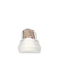 Sneakers in pelle,ecopelle e strass 