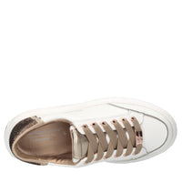 Sneakers in pelle,ecopelle e strass 