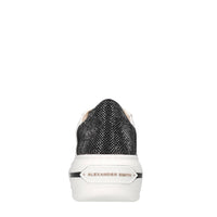 Sneakers in pelle,ecopelle e strass 