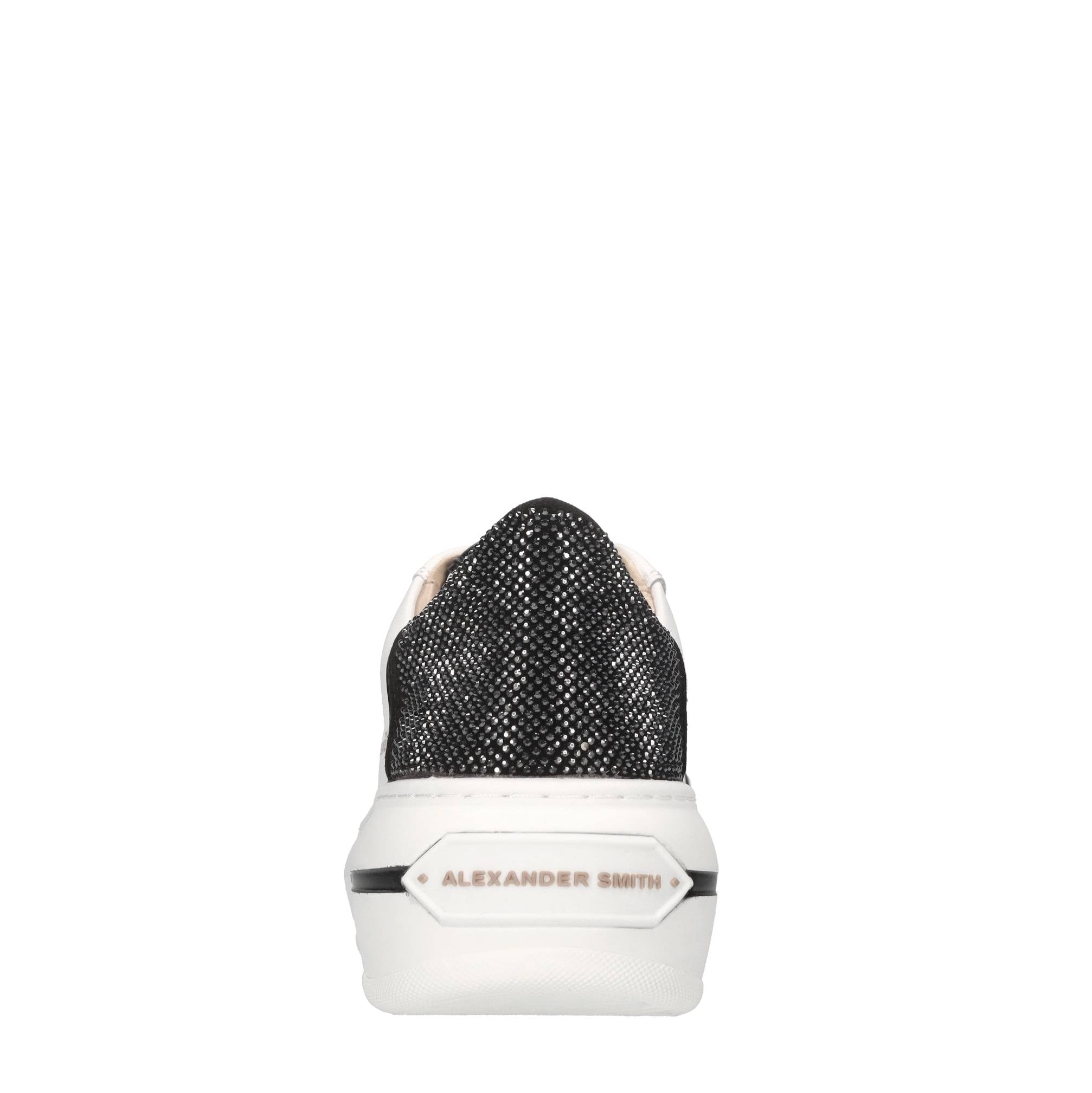 Sneakers in pelle,ecopelle e strass 