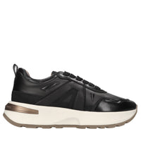 Sneakers in ecopelle e tessuto 
