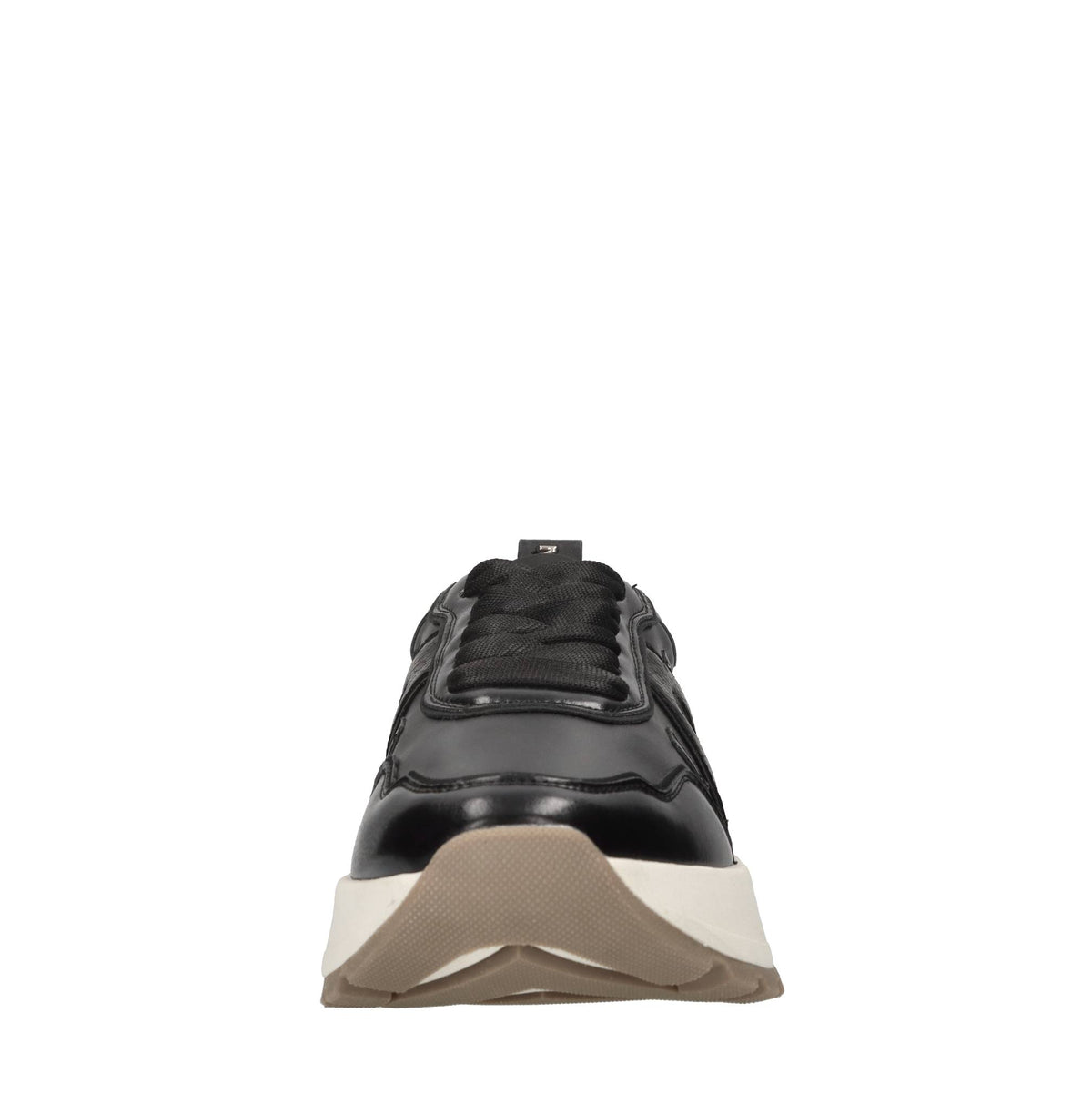 Sneakers in ecopelle e tessuto 