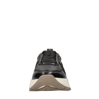 Sneakers in ecopelle e tessuto 